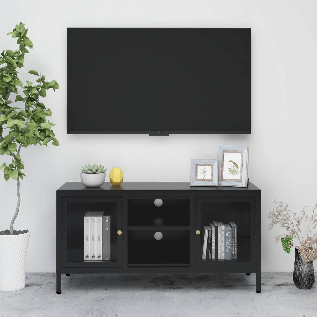 Modern TV Stand with Storage - 41.3