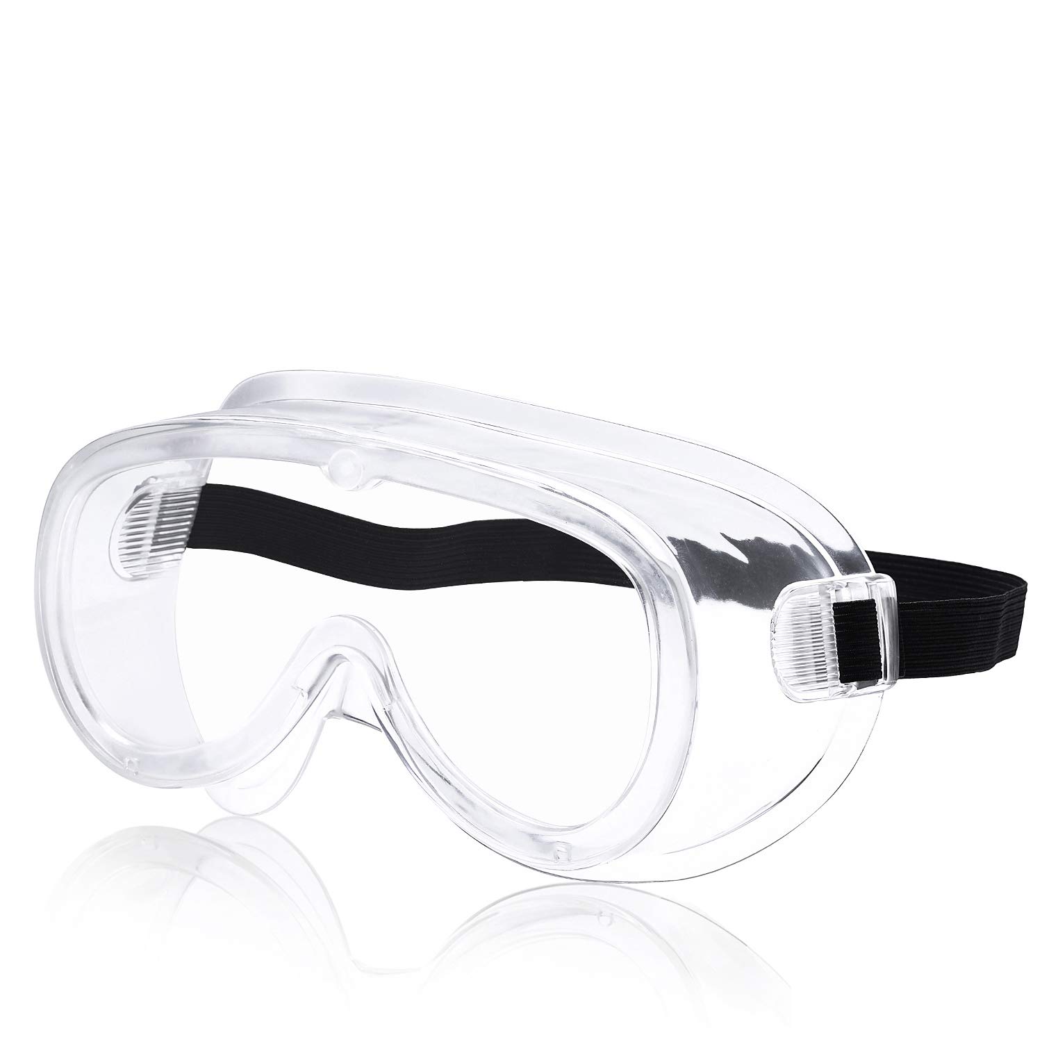10PCS STGATN Safety Goggles Over Glasses - Clear Anti-Fog Scratch Resistant Wrap-Around Lenses for Eye Protection - Unisex Splash Goggles for Home, Workplace, Lab, DIY Projects & Woodworking