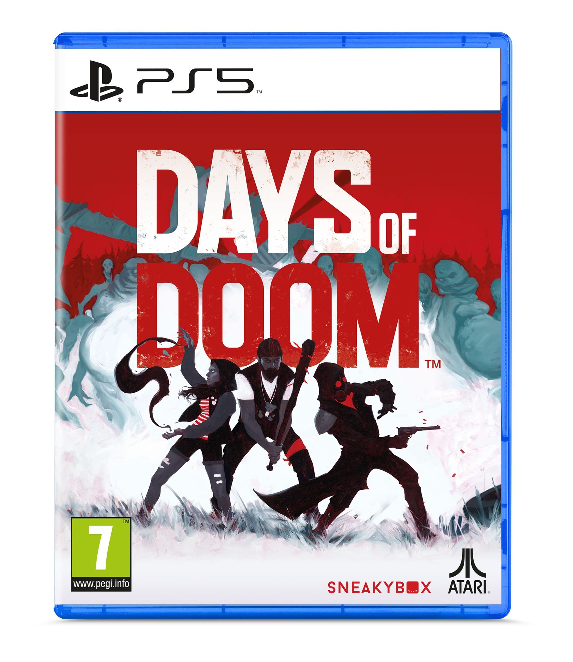 Days of Doom - PlayStation 5 (PS5) Action-Adventure Game | Post-Apocalyptic Survival | Perfect for Solo & Multiplayer Gaming Nights