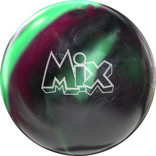 Storm Mix Bowling Ball - High Performance Purple, Jade & Steel Reactive Resin Ball for Strikes & Spares | Perfect for League Play & Tournaments