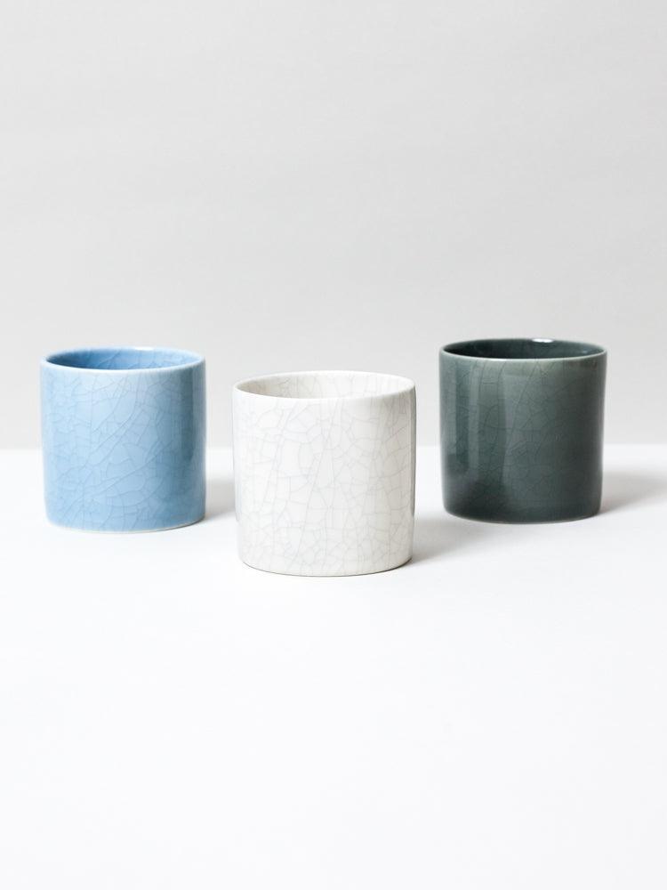 Nankei Banko Yaki Crackle Glaze Japanese Tea Cup - Handmade Ceramic Tea Cup for Matcha, Sencha & Green Tea - Perfect for Tea Ceremonies & Home Decor