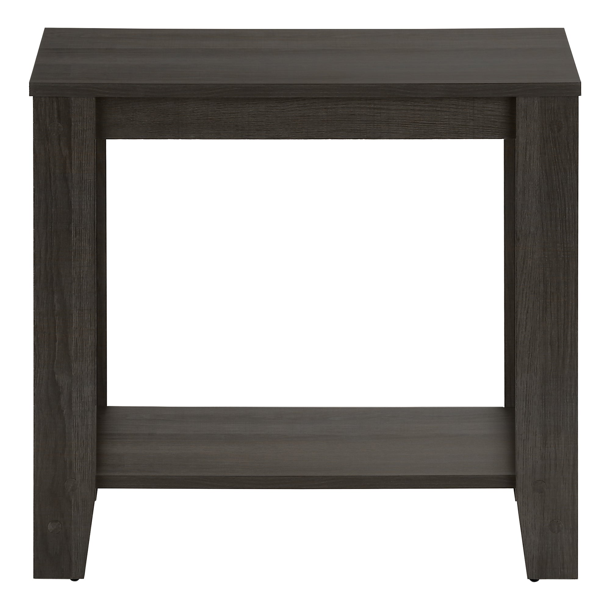 22-Inch Brown Oak Accent Table - Perfect for Living Room, Bedroom, or Entryway Decor