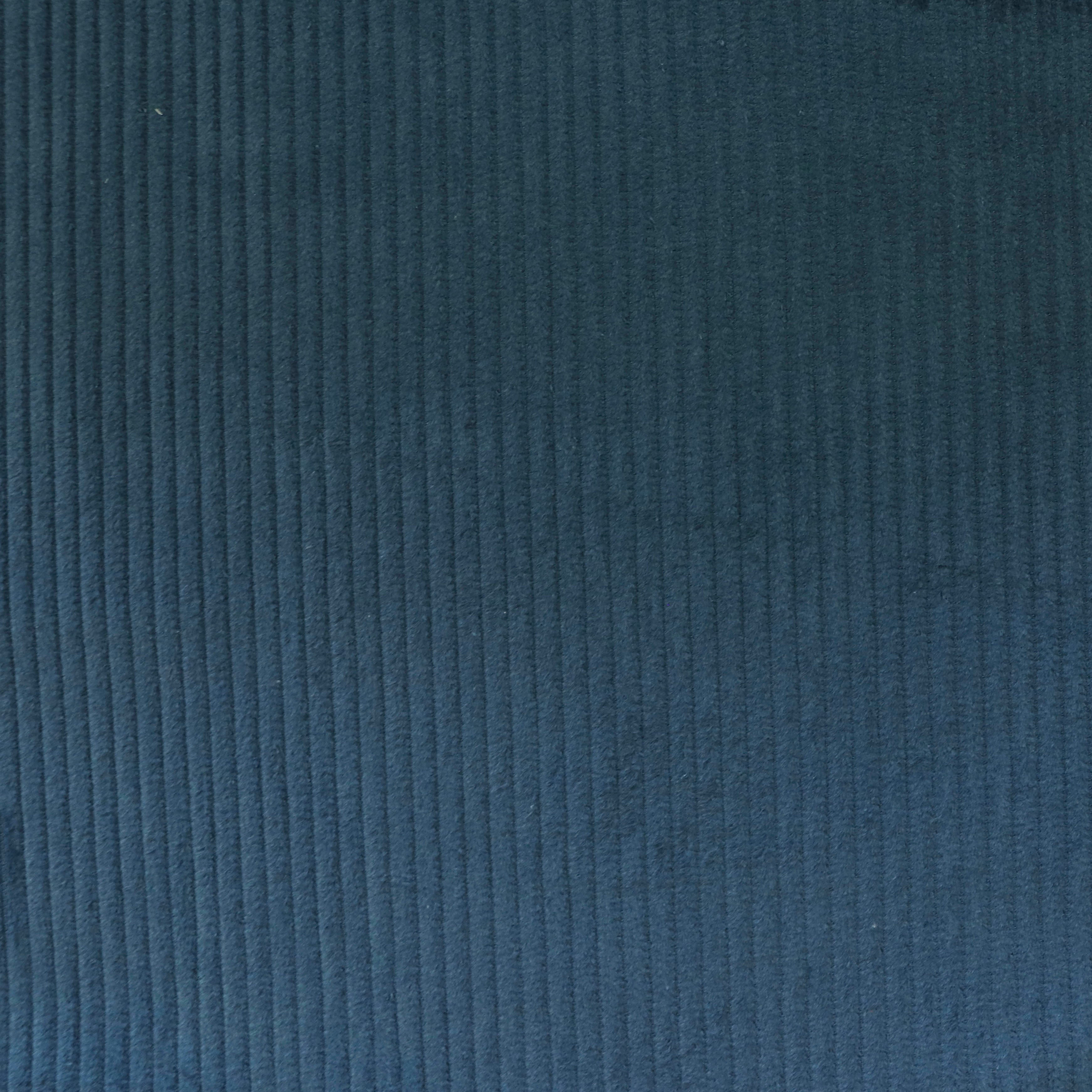 Premium Jumbo Cotton Corduroy Fabric - Soft & Durable Petrol Blue Material for DIY Crafts, Upholstery, and Fashion Projects | Perfect for Jackets, Pants, and Home Decor