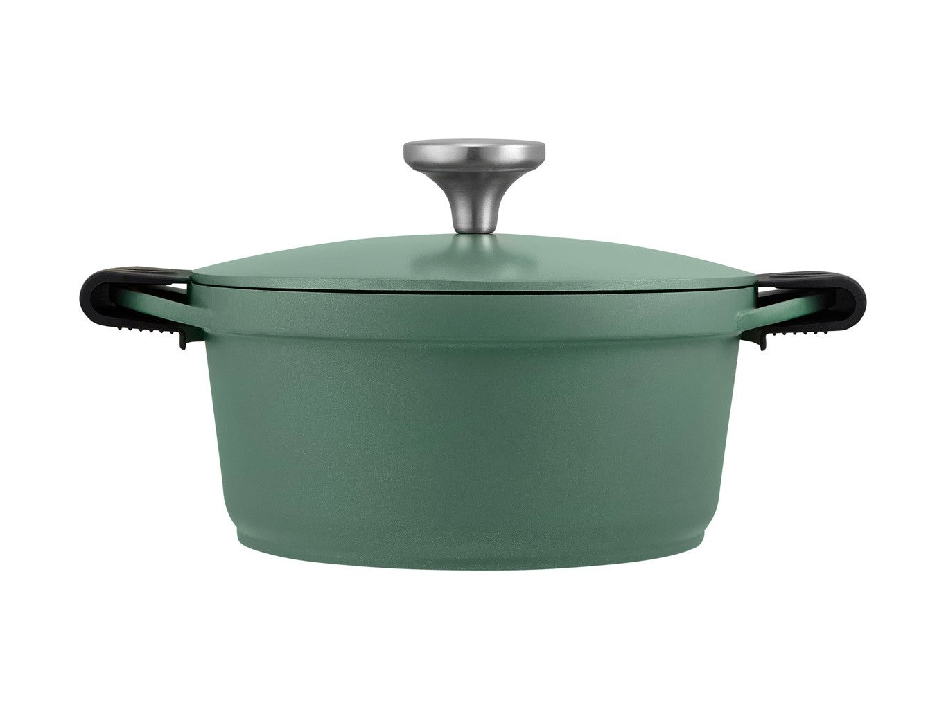 Maxwell & Williams 20cm / 2.4L Non-Stick Casserole Dish with Lid - Sage Green Oven Safe Cookware, Perfect for Baking, Roasting & Serving - Elegant Gift Boxed for Weddings & Housewarming