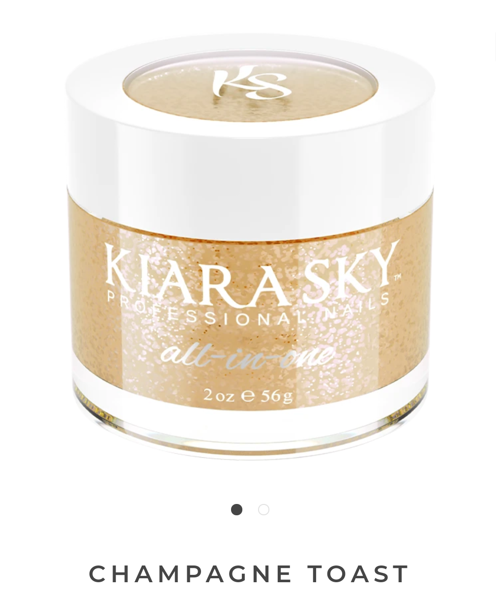 KIARASKY All-in-One Champagne Toast 2oz - Premium Nail Polish Set for Bridal, Wedding, and Special Occasions - Perfect for Nail Salons, DIY Manicures, and Gift Giving