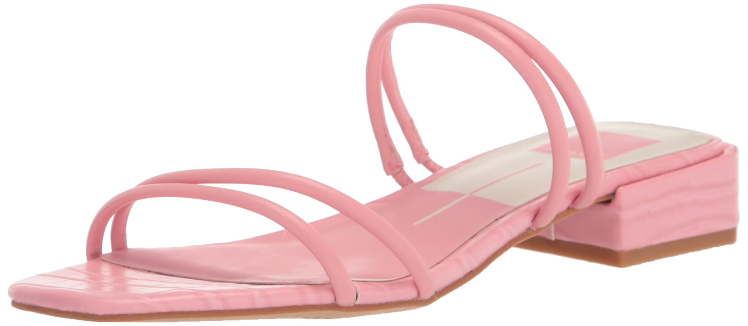 Dolce Vita Women's HAIZE Heeled Sandal - Rose Stella | Size 7.5 | Comfortable Summer Dress Sandals for Weddings, Parties & Date Nights