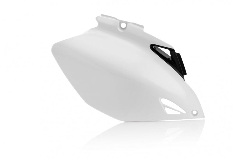 Acerbis White Side Panels for 2006-2009 Yamaha YZ250F & YZ450F Dirt Bikes | Durable Motorcycle Body Protection for Off-Road Racing & Trail Riding