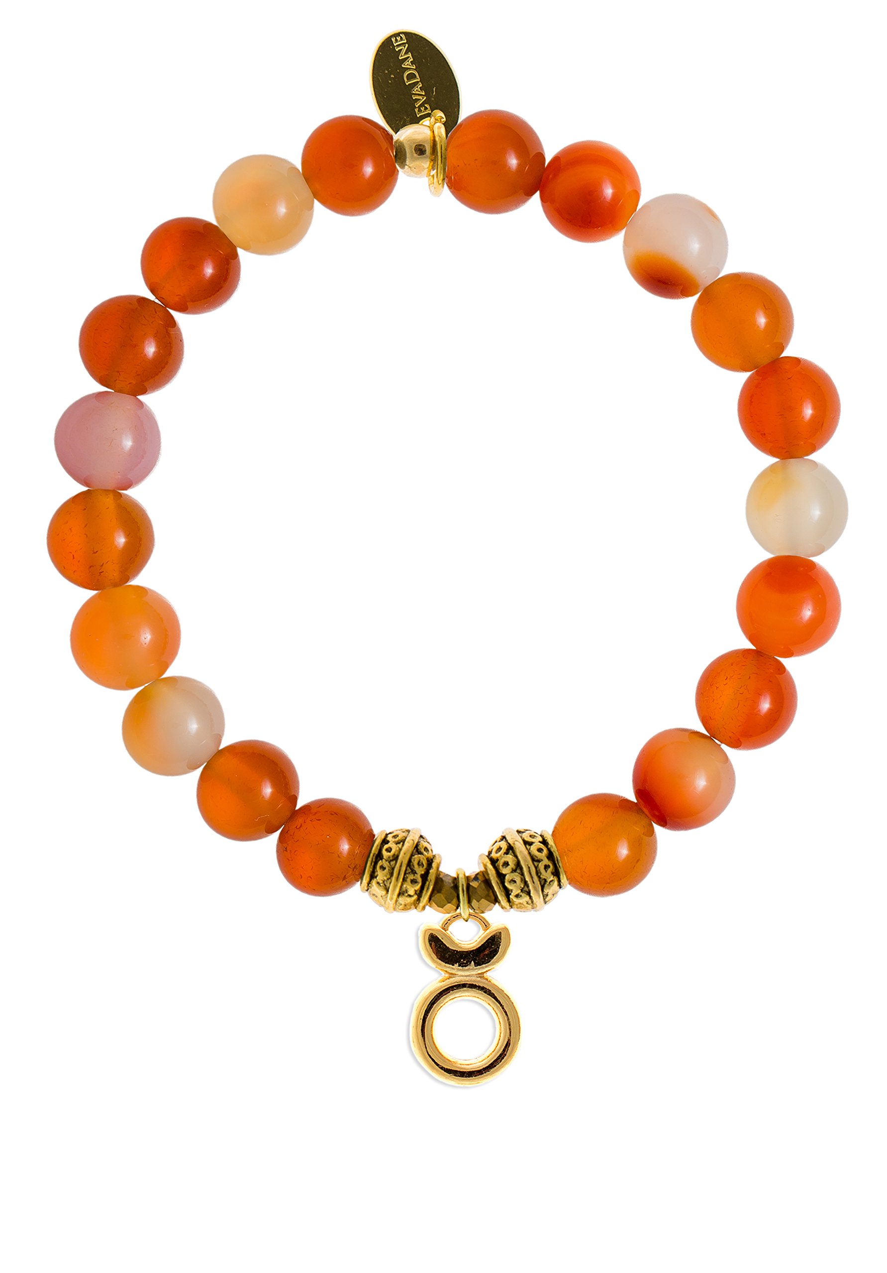 Natural Carnelian Gemstone Stretch Bracelet for Women - Tibetan Bead Taurus Charm Adjustable Yoga Meditation Healing Jewelry - Perfect for Spiritual Gifts, Boho Fashion & Energy Balancing