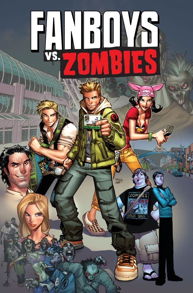 Fanboys VS. Zombies - Action-Packed Graphic Novel | Superhero vs Zombie Comic Book | Perfect for Comic Collectors & Zombie Genre Fans | Great Gift for Gamers & Pop Culture Enthusiasts