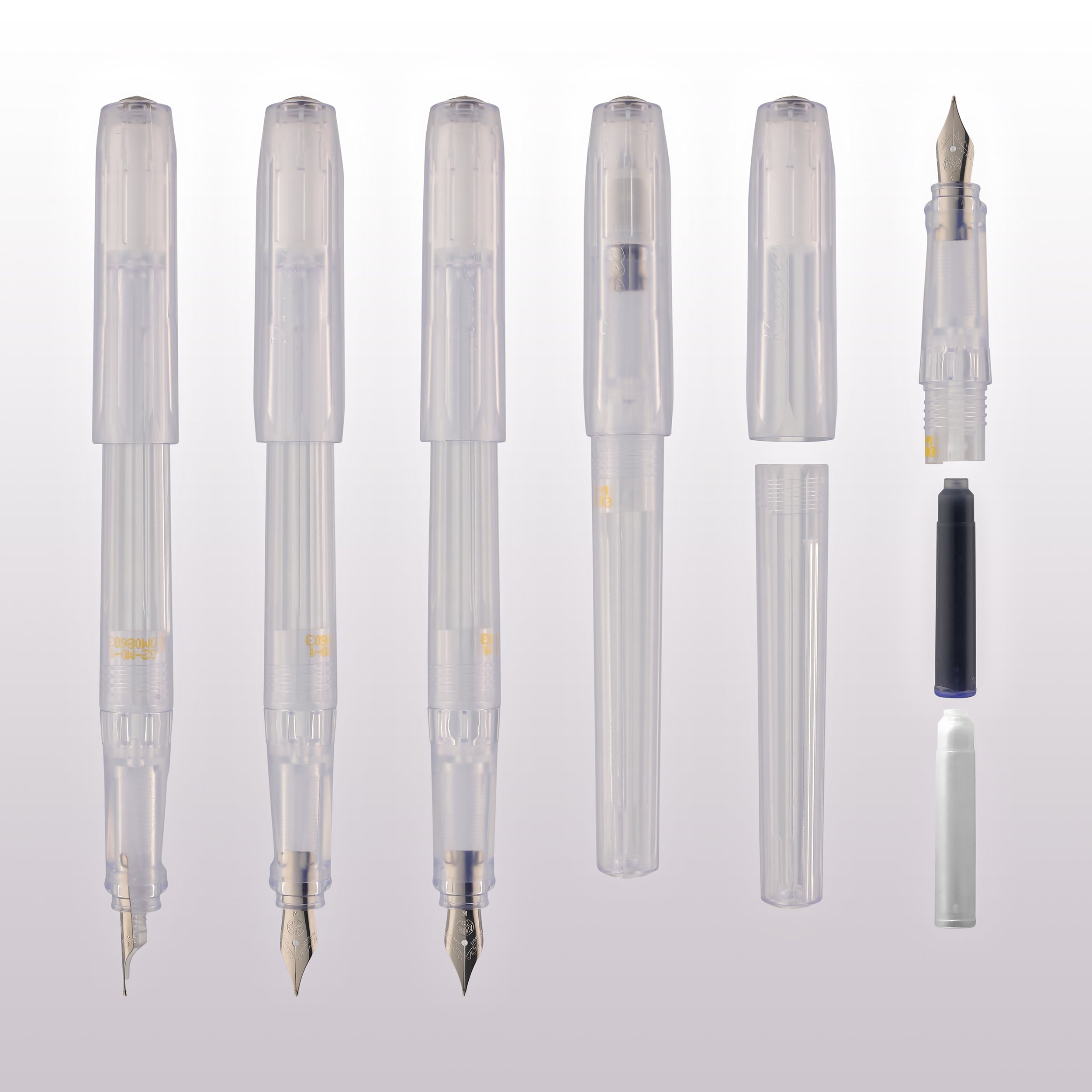 Kaweco Perkeo All Clear Fountain Pen - Premium Transparent Design for Smooth Writing | Perfect for Journaling, Note-Taking & Calligraphy