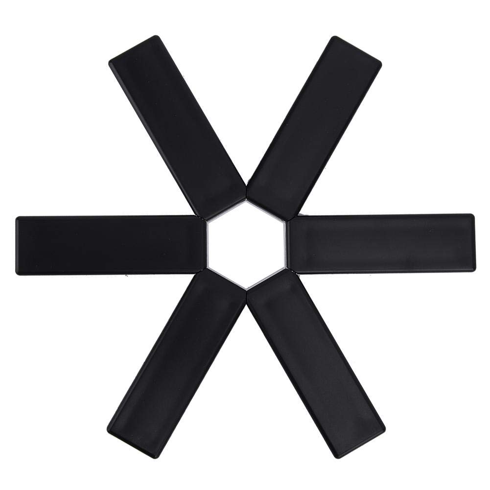 Premium Black Heat-Resistant Christmas Placemats Set - Foldable Dining Table Mats for Kitchen, Restaurant & Home Decor (Perfect for Holiday Dinners, Parties & Daily Use)