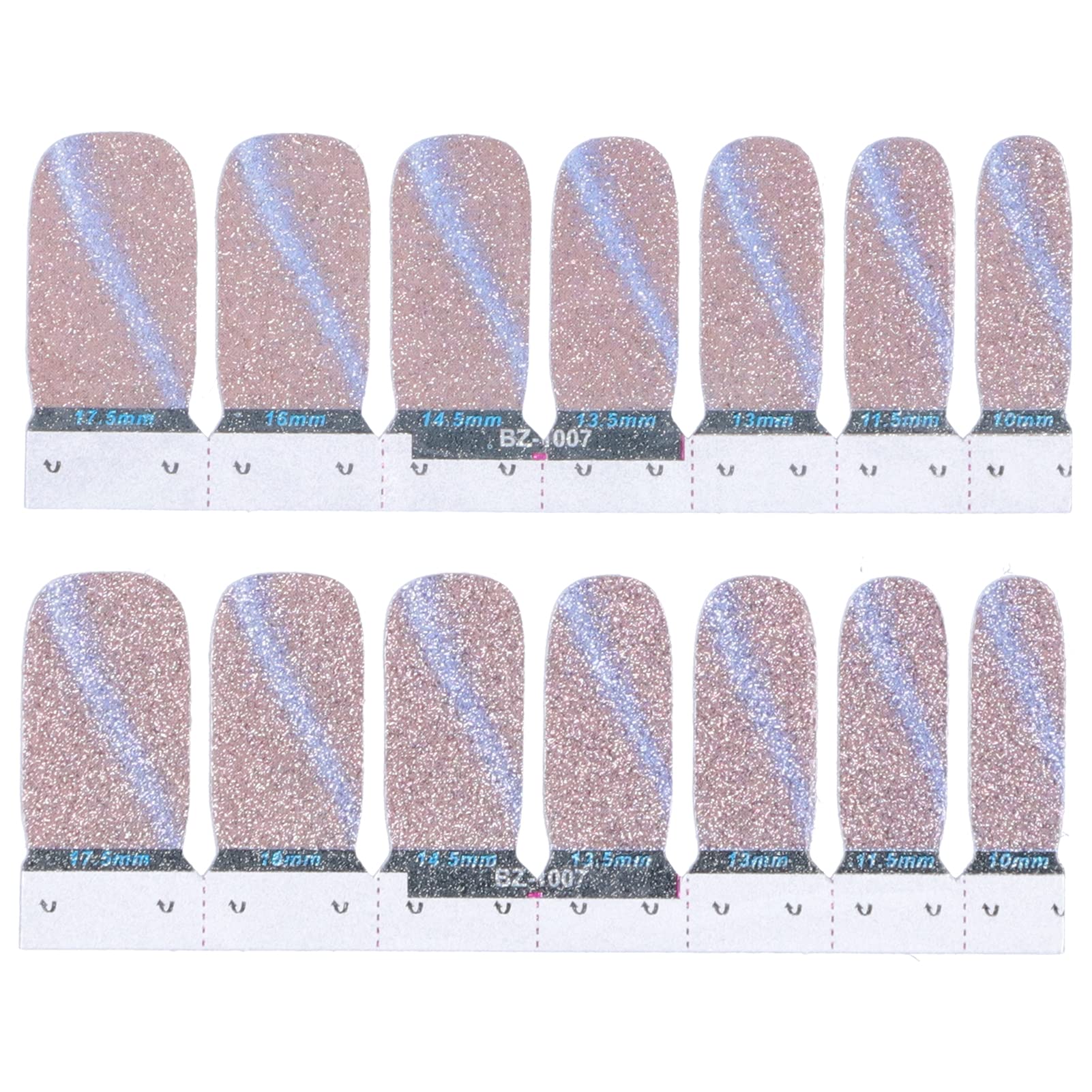 Self-Adhesive Nail Polish Strips - Elegant Salon Nail Decals for Manicures & Pedicures | Perfect for Home Nail Art, Parties, and Special Occasions