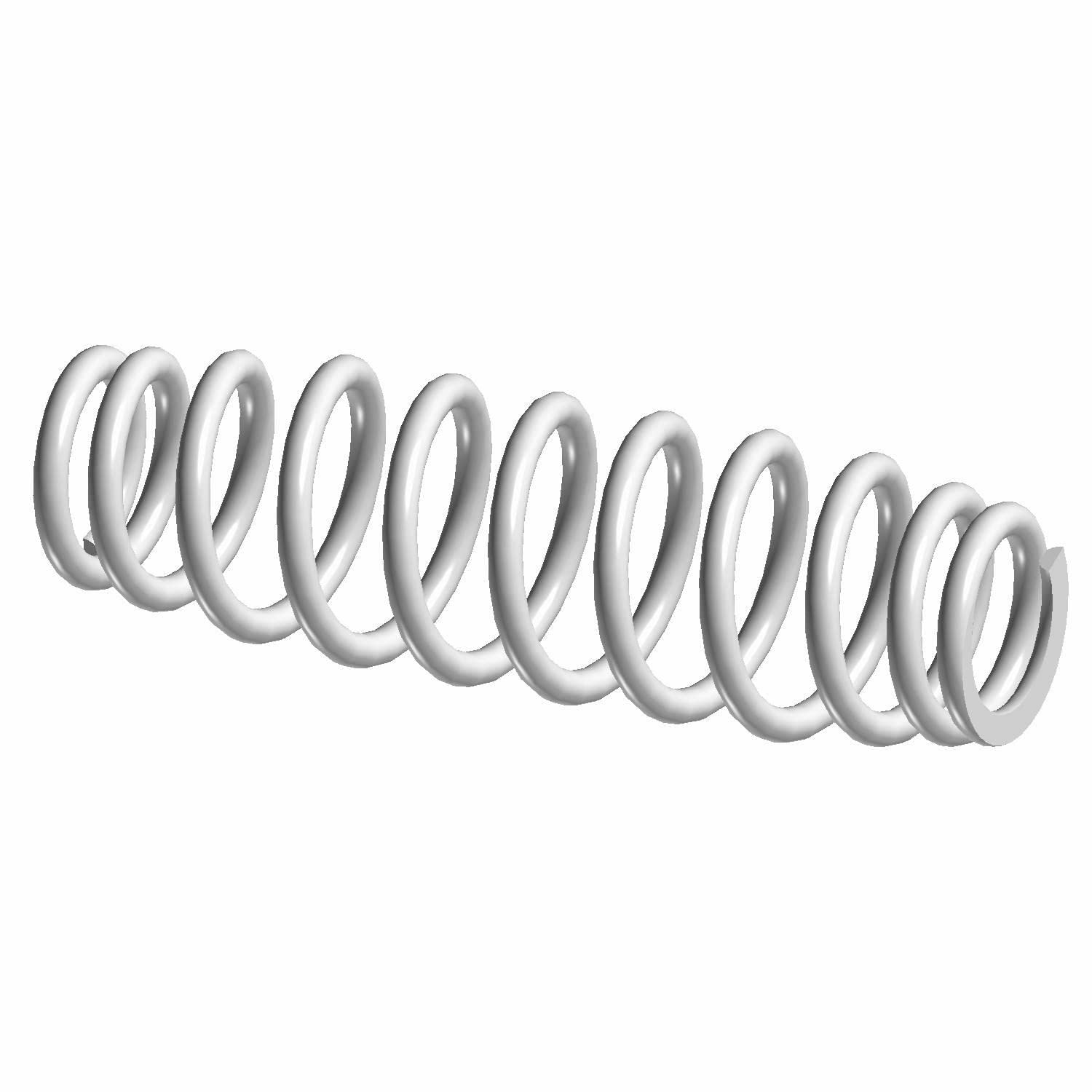 Genuine OEM Polaris Ranger Front Compression Spring 7043691-067 - Medium Gloss Black - Replacement Part for ATV & UTV Suspension Repair - 1 Pack