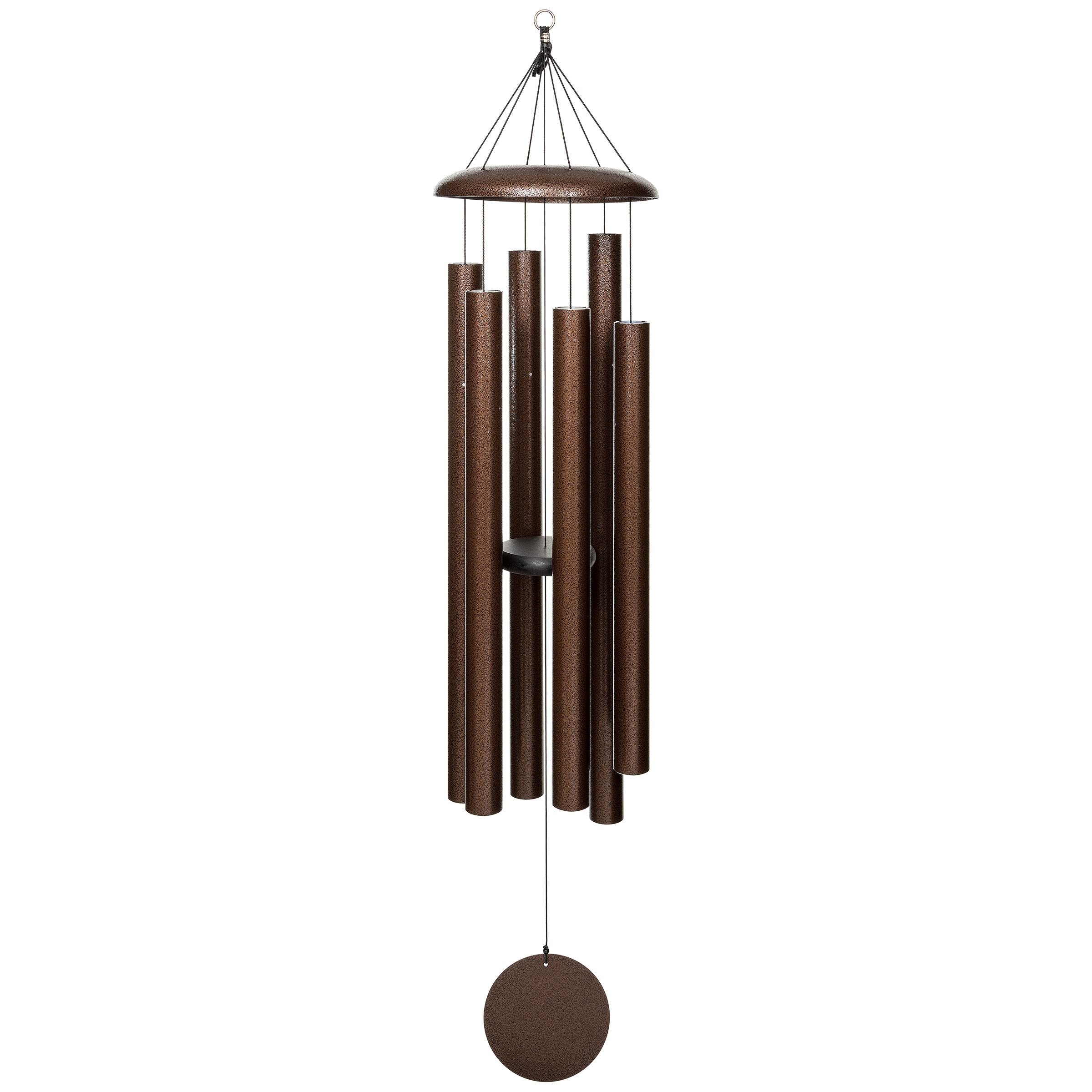 Corinthian Bells by Wind River - 60 Inch Premium Copper Vein Wind Chime for Patio, Backyard & Garden Decor | Durable Aluminum Wind Chimes Made in USA | Perfect for Relaxing Outdoor Spaces & Meditation Areas