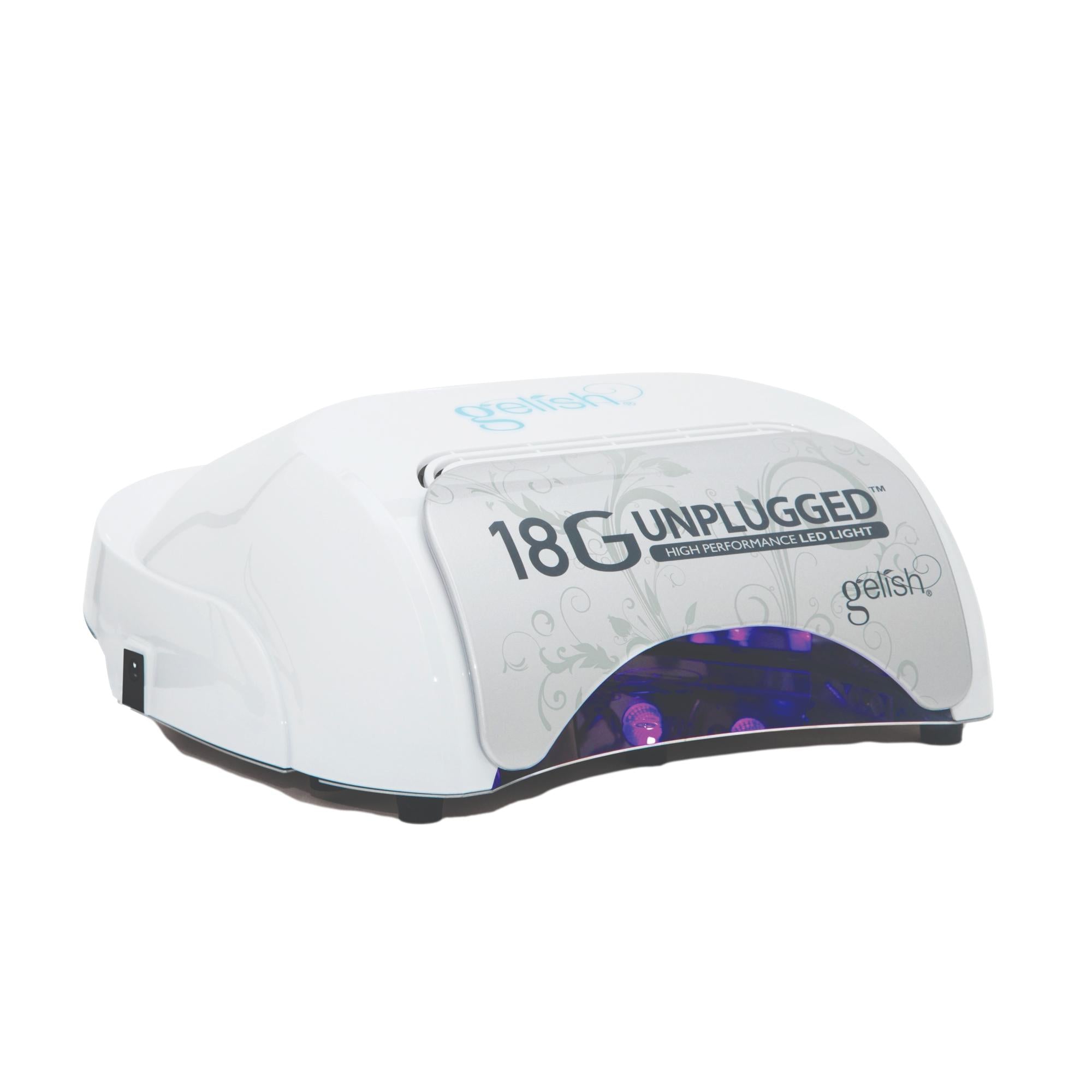 Gelish 18G Unplugged LED Nail Lamp - Professional Cordless UV LED Nail Dryer for Gel Polish Curing | Perfect for Home Manicures & Salon Nail Art
