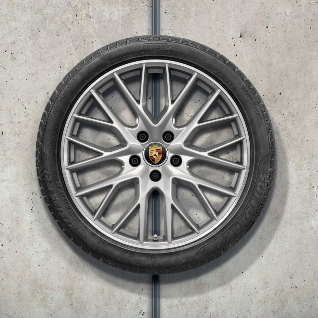 Porsche Panamera G2 SportDesign Winter Wheel Set - Silver | Alloy Rims for Snow & Ice Conditions | Perfect for Cold Weather Driving