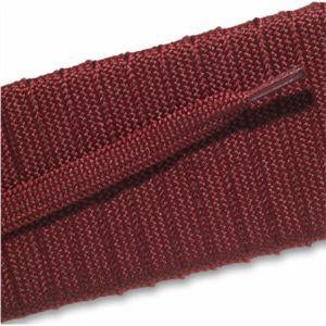 Maroon Athletic Flat Shoelaces - 2 Pair Pack | Durable & Stylish for Running, Walking & Casual Shoes