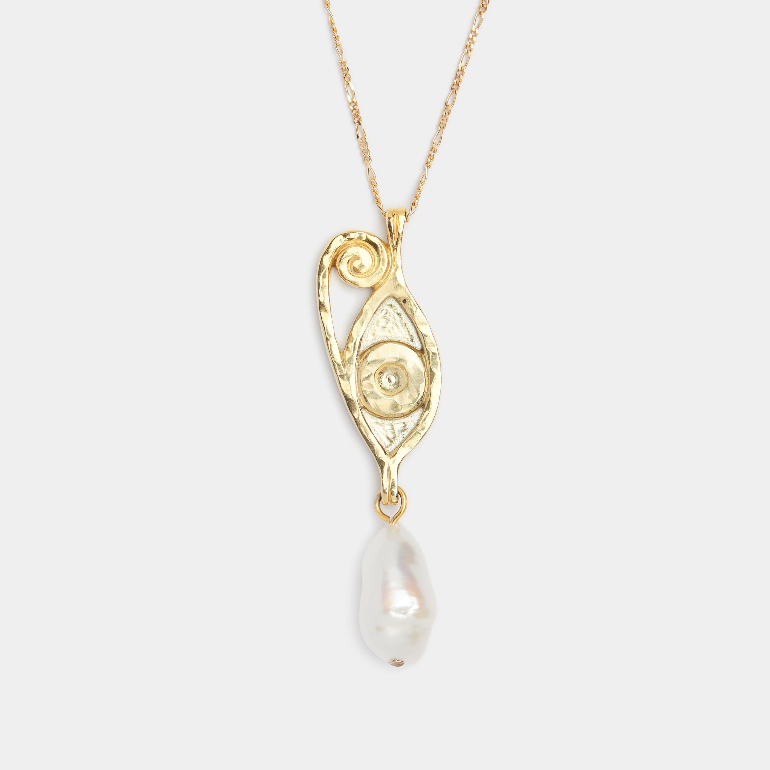 Golden Ayla Pearl Necklace for Women - Elegant 18K Gold Plated Jewelry Gift for Wedding, Anniversary & Special Occasions