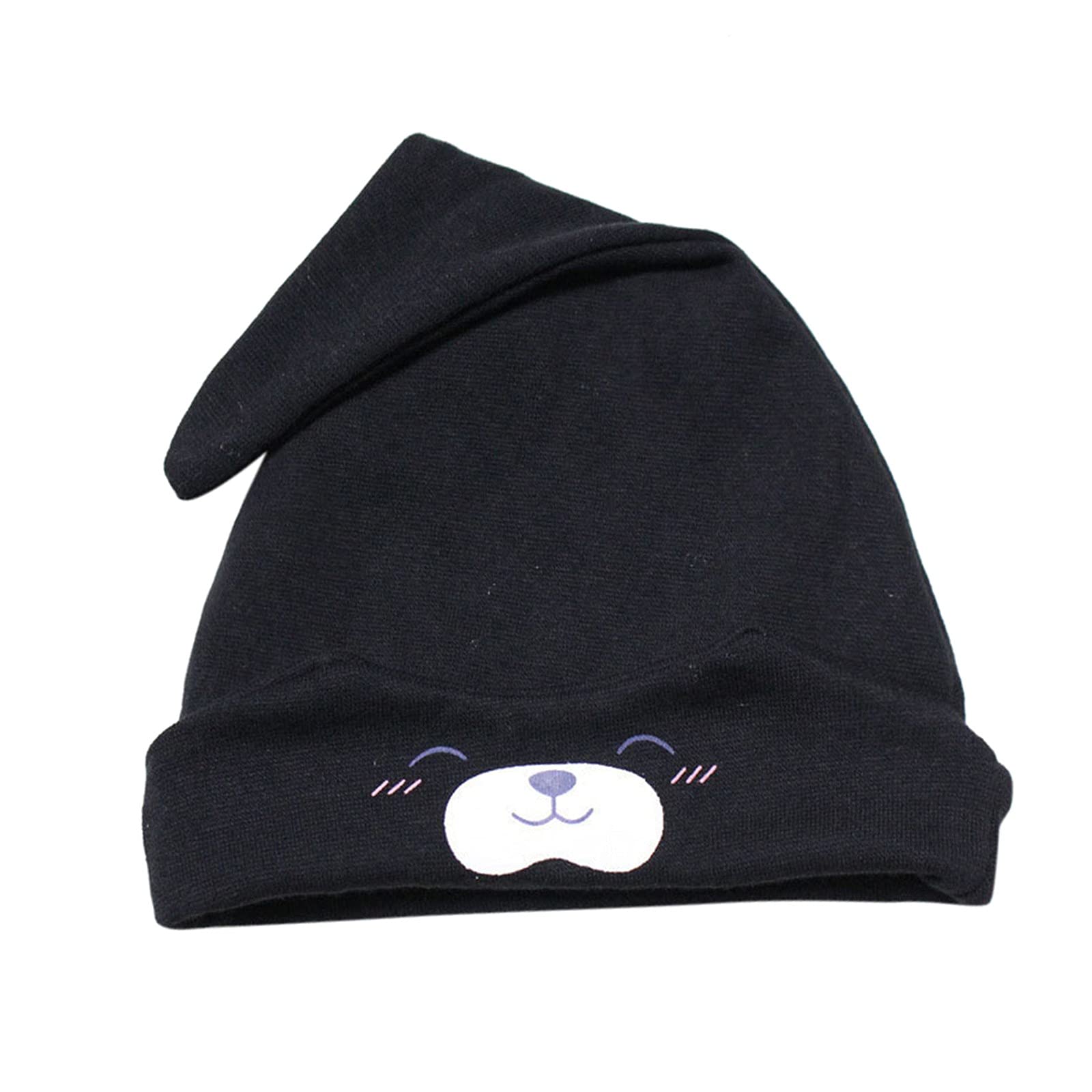 Organic Cotton Knotted Baby & Toddler Hats for Boys and Girls 0-6 Months - Soft Autumn Winter Beanie with Waxed Canvas Trucker Style - Perfect for Outdoor Play, Photo Shoots & Seasonal Fashion