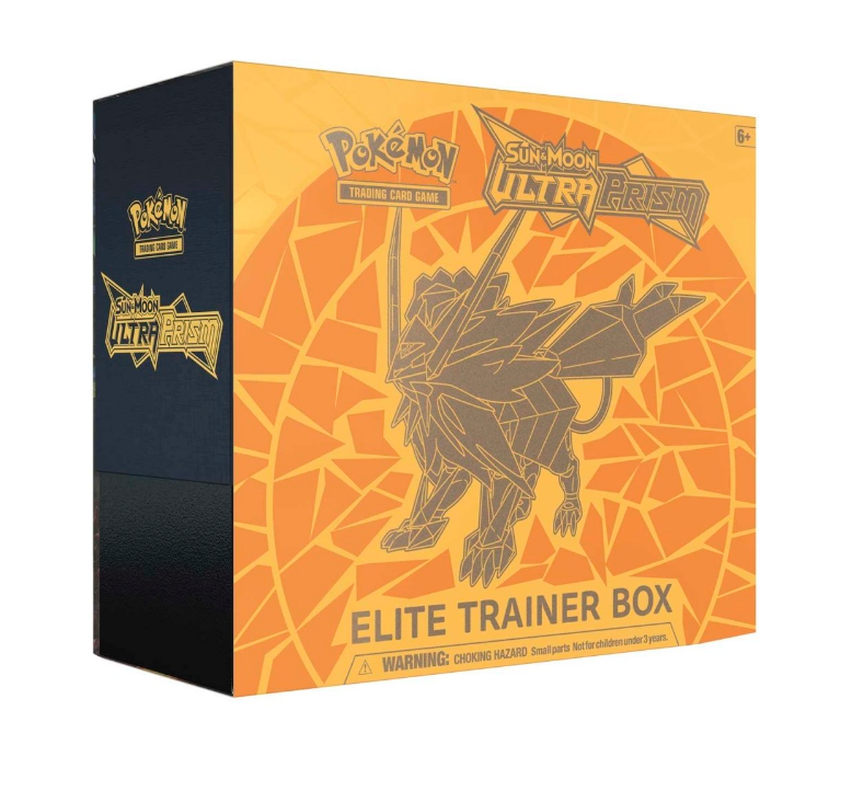 Pokemon Ultra Prism Elite Trainer Box - Dusk Mane Necrozma | Collectible Trading Card Game Set for Players & Fans | Perfect for Battles, Tournaments & Gifts