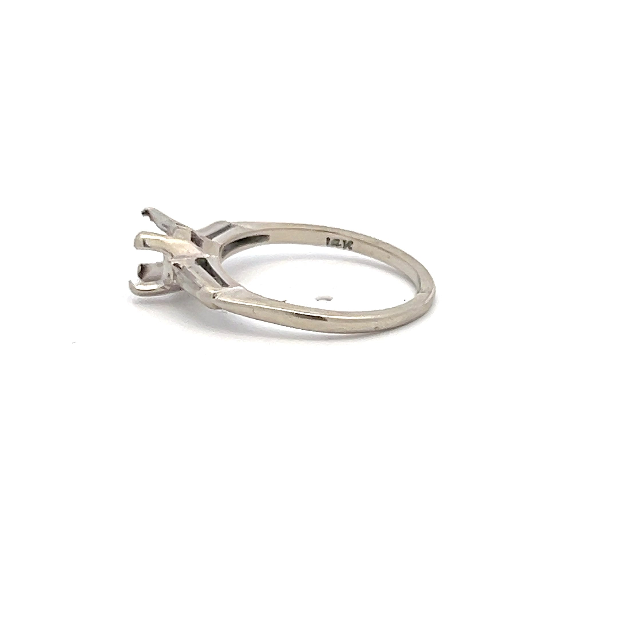 0.15 Carat Round Brilliant Diamond Engagement Ring in 14K White Gold - Perfect for Proposals, Anniversaries & Special Occasions