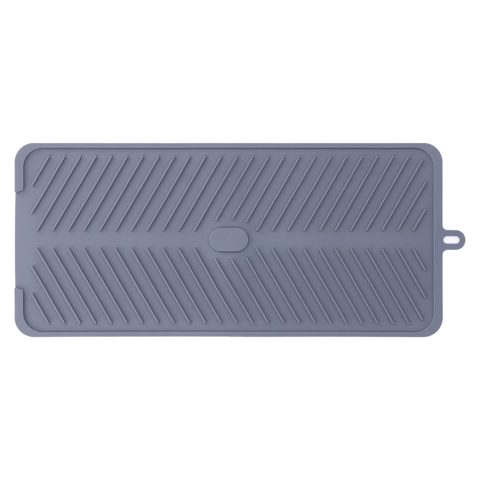Silicone Dish Drying Mat - Heat Resistant Kitchen Counter Pad for Dishes & Utensils