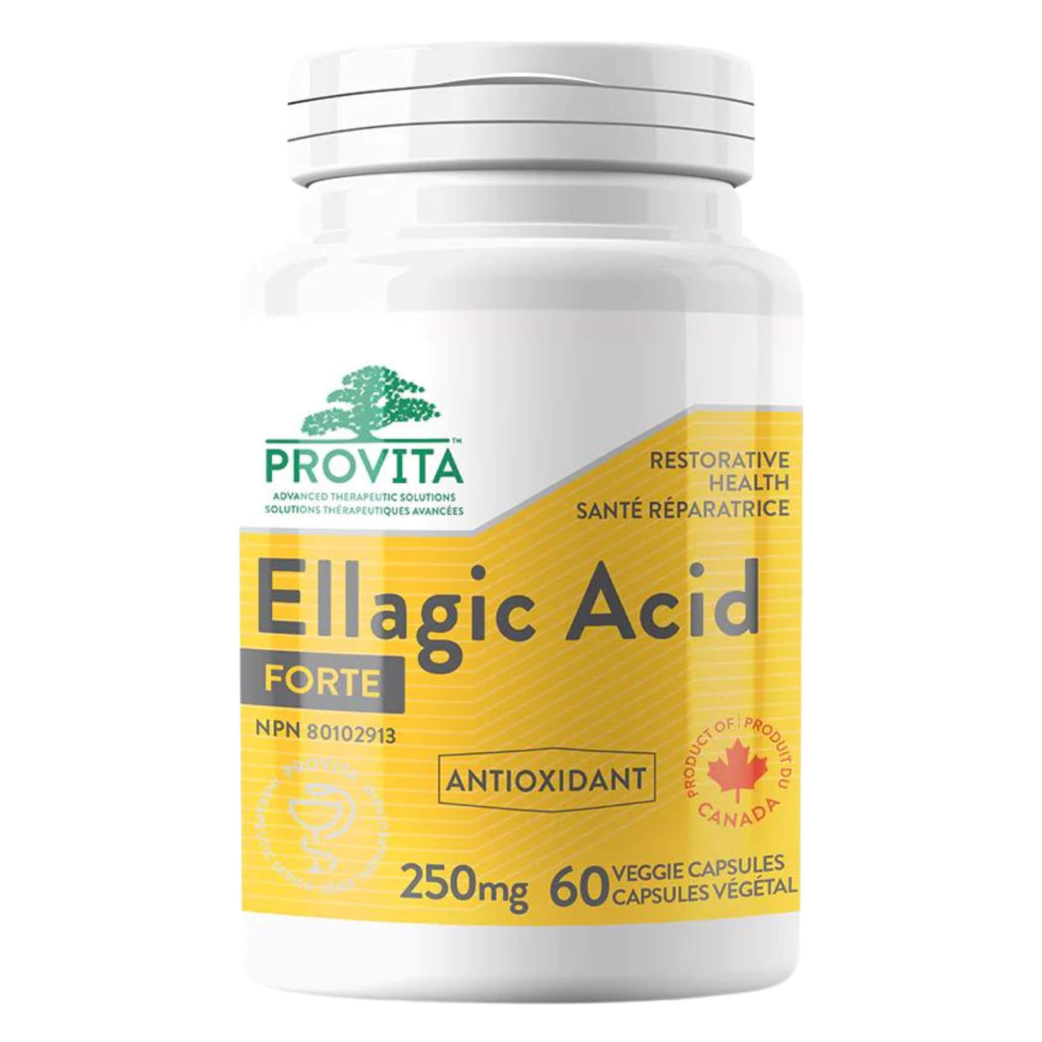 Ellagic Acid Forte Supplement - Natural Antioxidant Support for Immune Health & Skin Care | Daily Wellness & Detox Boost
