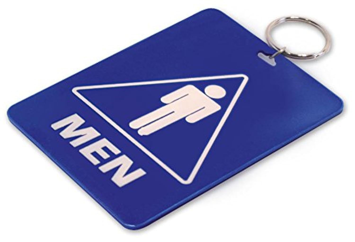 Lucky Line Restroom Key Tag for Men (53100) - Durable & Stylish Keychain for Home, Office, and Public Restroom Access