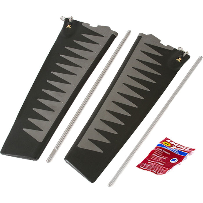 Hobie ST Turbo Fin Kit - High Performance Kayak Fins for Speed & Stability - Perfect for Fishing, Surfing & Water Sports