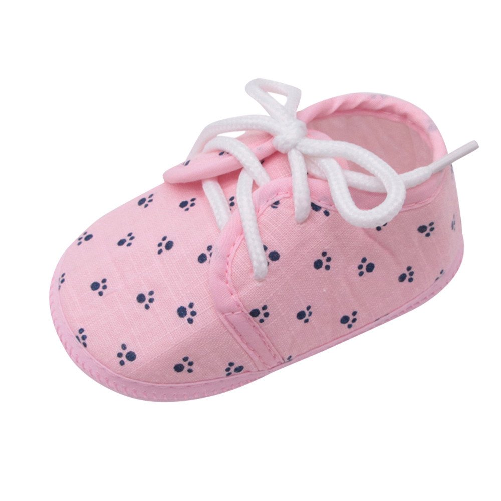 Gaoqi Baby Kids Shoes - Soft Anti-Slip Crib Shoes for Newborn Girls & Toddlers | Plaid Design with Letter Footprint | Perfect for First Walkers, Playtime & Special Occasions