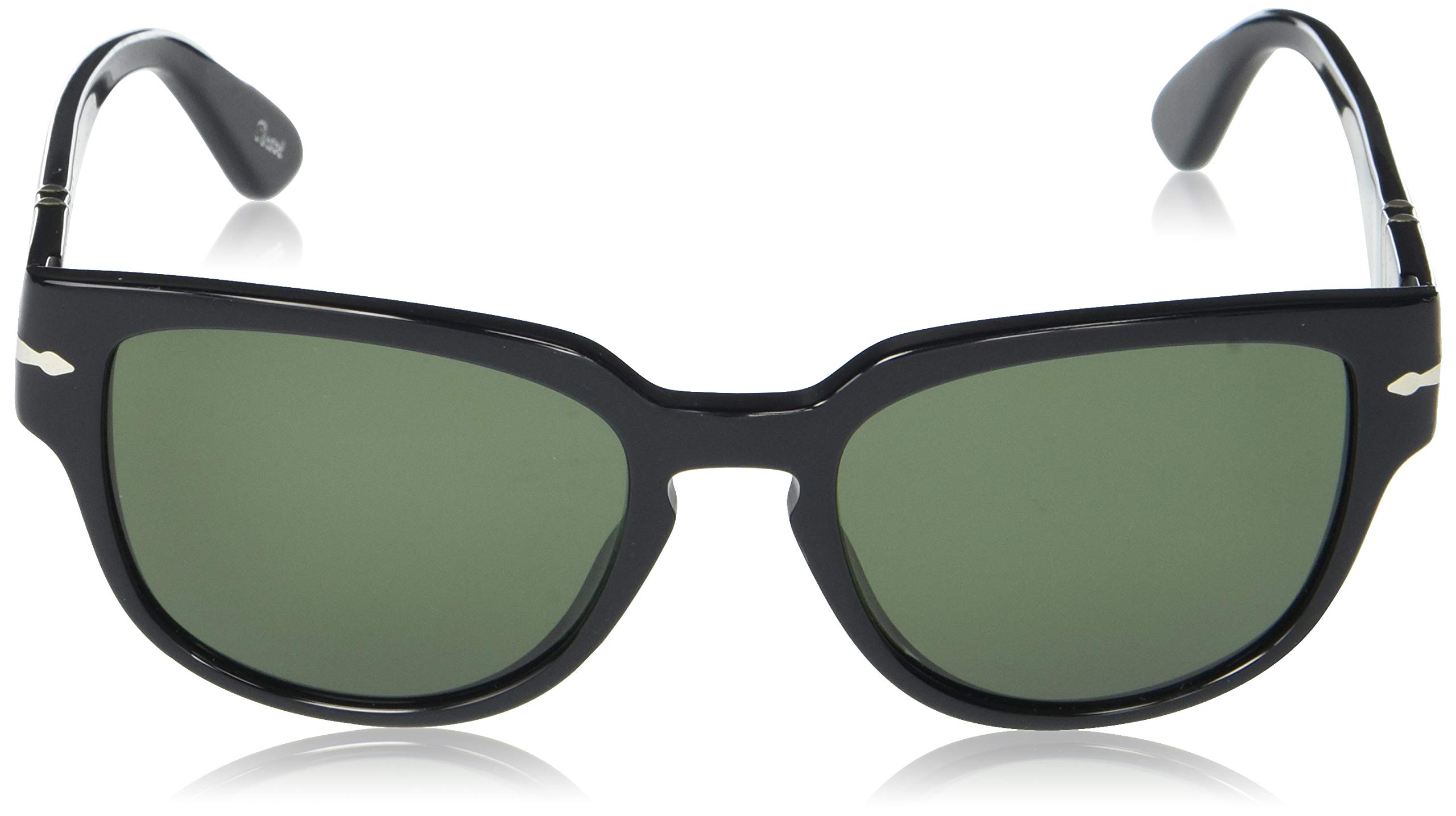 Persol PO3231S Square Sunglasses for Men & Women - UV Protection Polarized Lenses - Stylish Retro Fashion Shades for Driving, Travel & Outdoor Activities