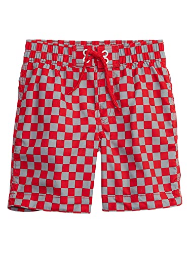 GAP Boys' Quick-Dry Swim Trunks with UPF 50+ Sun Protection - Comfortable Beach & Pool Swimwear for Kids - Perfect for Swimming, Surfing, and Summer Water Activities