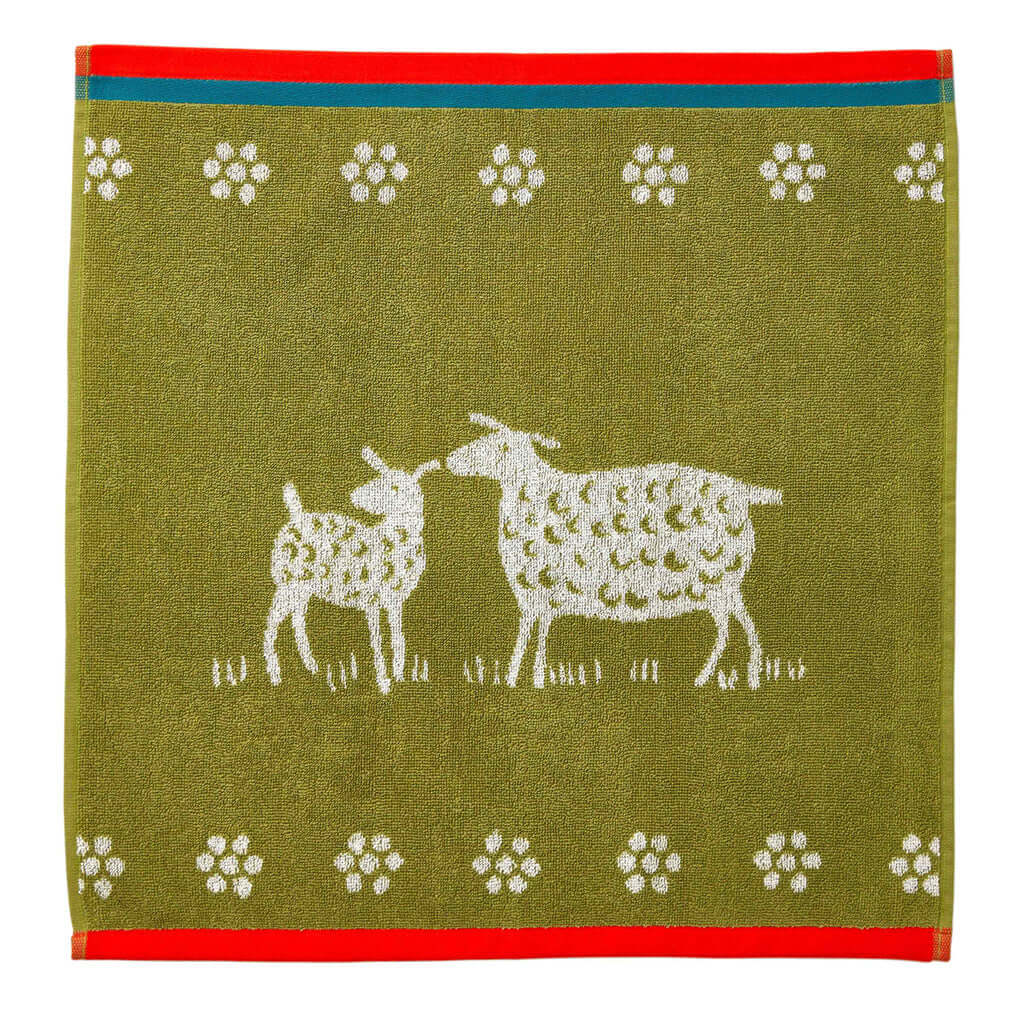 Premium Terry Cotton Square Towel by Coucke - Soft & Absorbent Bath, Beach & Gym Towel for Home & Travel