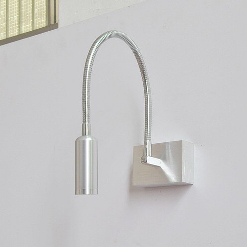 1x3W Warm White LED Spotlight Wall Light - 80% Energy Saving, Super Bright for Reading & Study - Perfect for Bedroom, Living Room, and Office Lighting