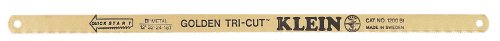 Klein Tools 1200BI Golden Tri-Cut Blades - 100-Pack Premium Utility Knife Blades for Carpentry, Drywall & DIY Projects