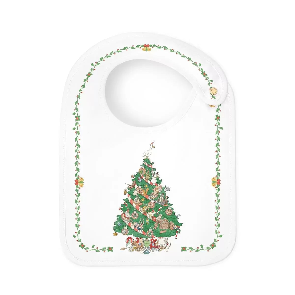 Atelier Choux Satin Bib - Premium Baby Drool Bibs for Christmas Gifts | Soft & Absorbent for Newborns & Toddlers | Perfect for Holiday Photos & Special Occasions