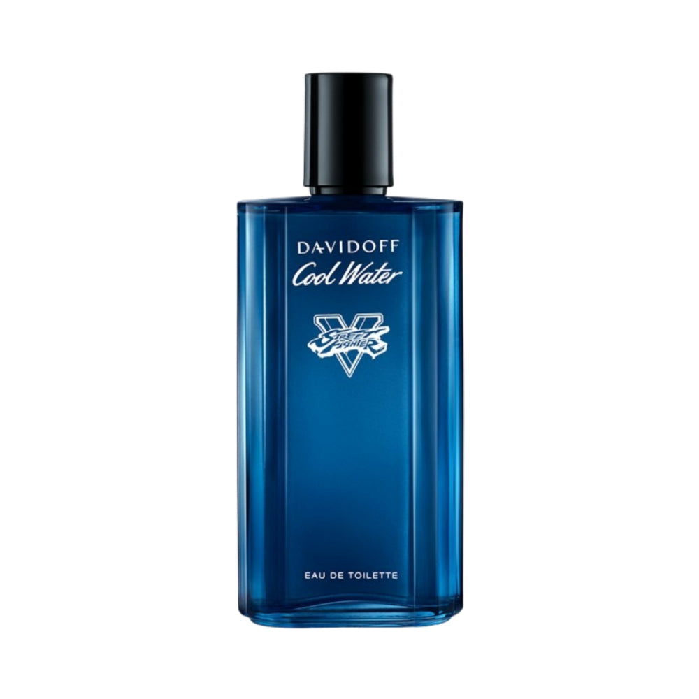 Street Fighter Cool Water Eau de Toilette for Men - 4.2 oz Fresh Scent Cologne - Perfect for Gifts, Daily Wear & Gaming Enthusiasts