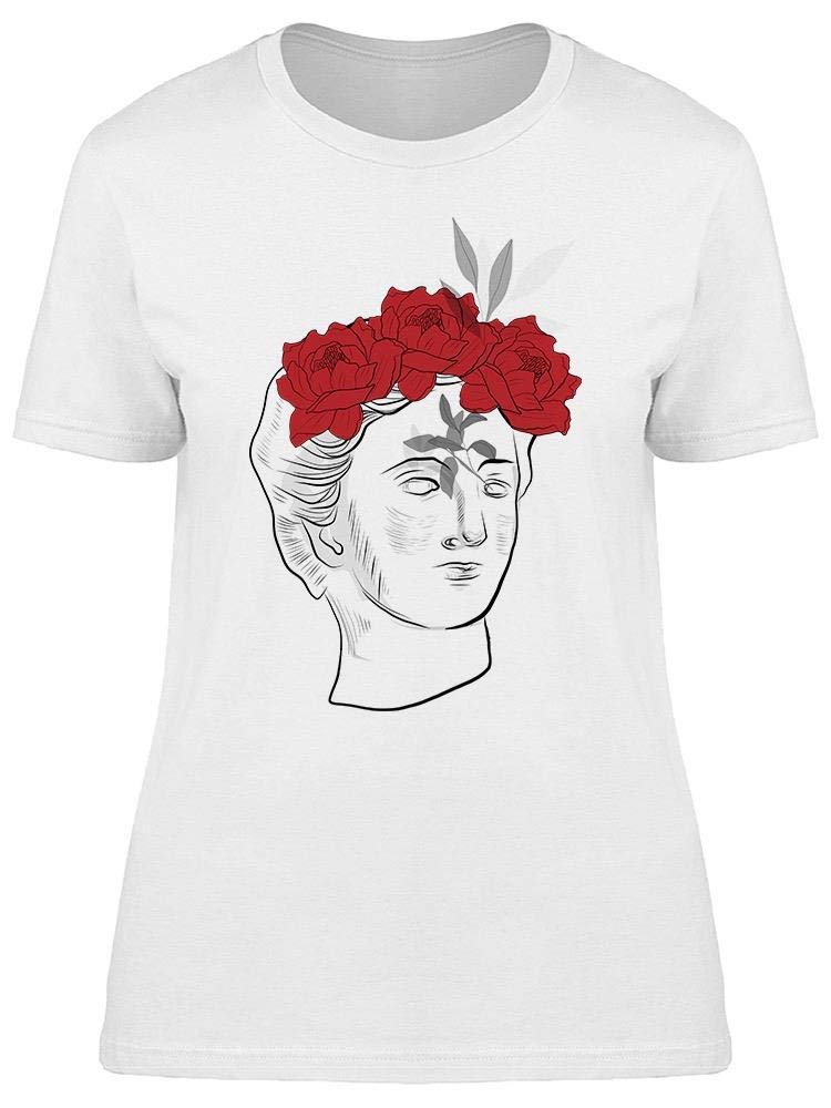 Vintage Rose Print Women's T-Shirt - Soft Cotton Casual Tee for Everyday Wear, Date Nights & Boho Outfits