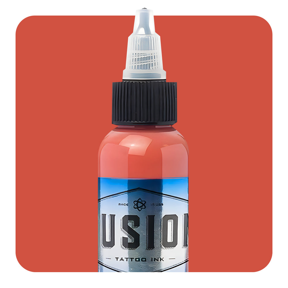 Premium Dark Flesh Fusion Tattoo Ink - 1oz Bottle for Professional Tattoo Artists & Body Art Enthusiasts - Perfect for Realistic Skin Tone Shading & Permanent Makeup