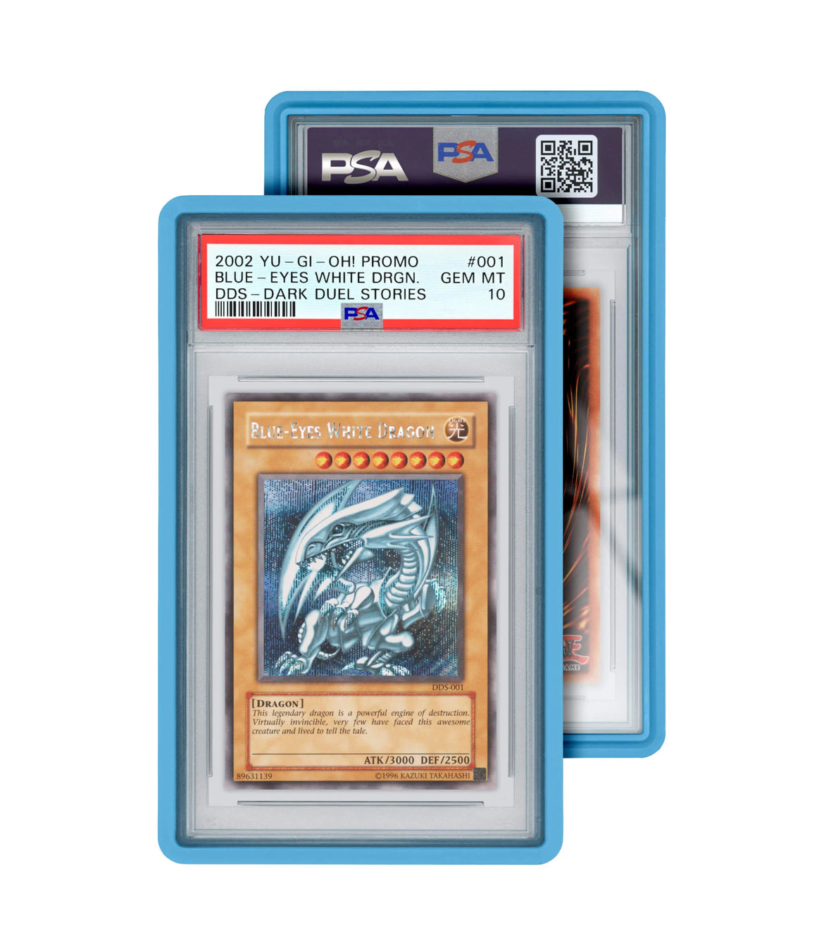 PSA Graded Card Protector - 35 Pt Blue - Perfect for Sports Card Collectors & Trading Card Storage