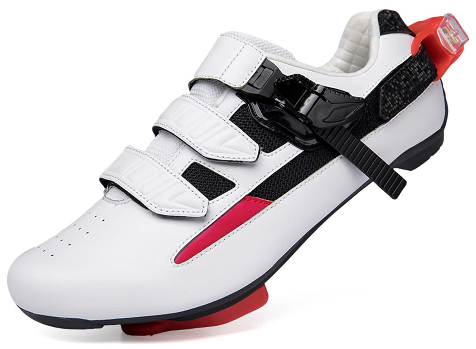 Unisex Cycling Shoes for Men & Women - SPD SL Look Pedals Compatible with Peloton, Road & MTB Bikes - Indoor & Outdoor Riding, Exercise Bike Shoes with Cleats Set - Perfect for Gym, Spin Class & Commuting