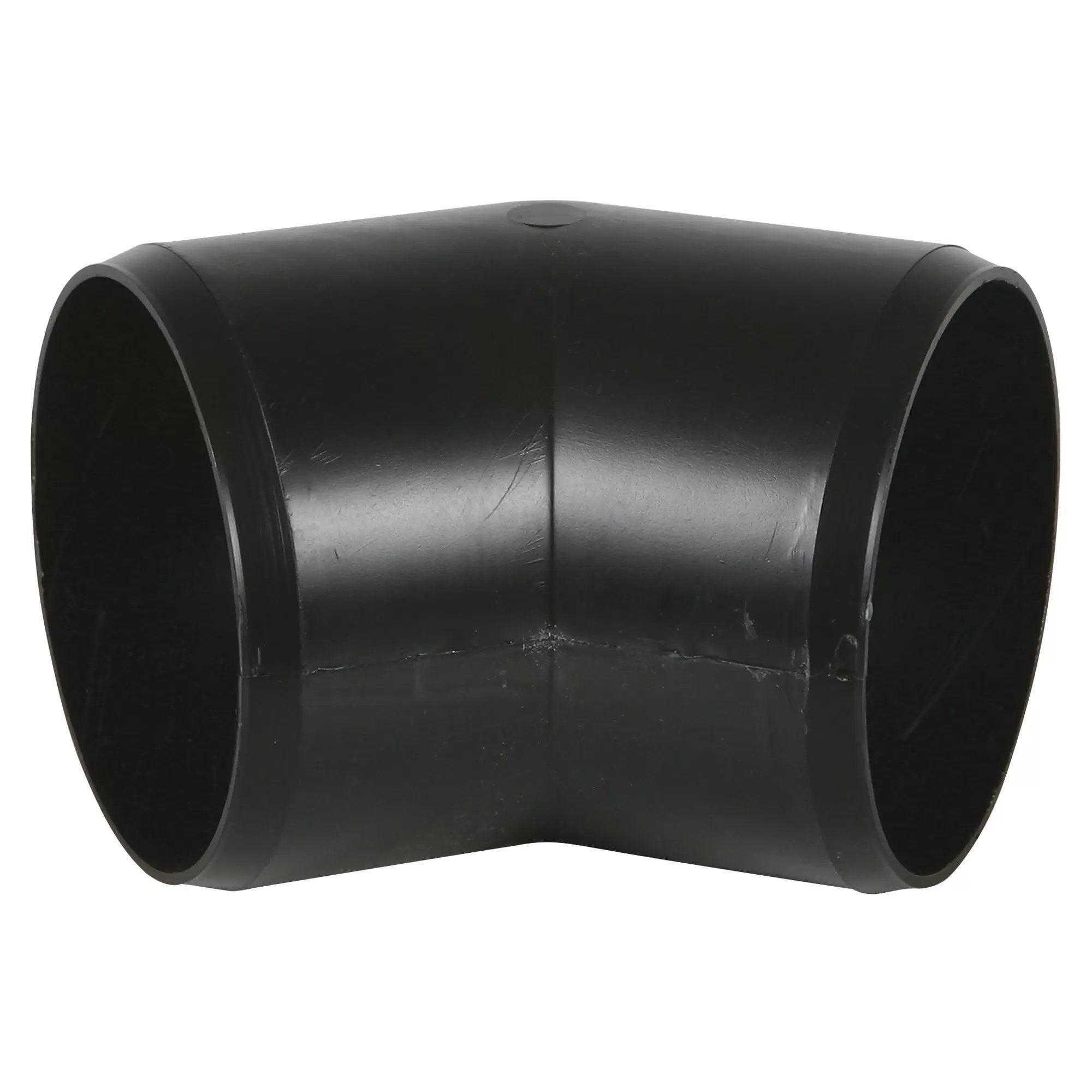 3 x 45° Drop Tube Elbow - Durable PVC Pipe Fitting for Plumbing, Irrigation & Pool Systems - Perfect for Water Flow Redirection in Home & Garden Projects