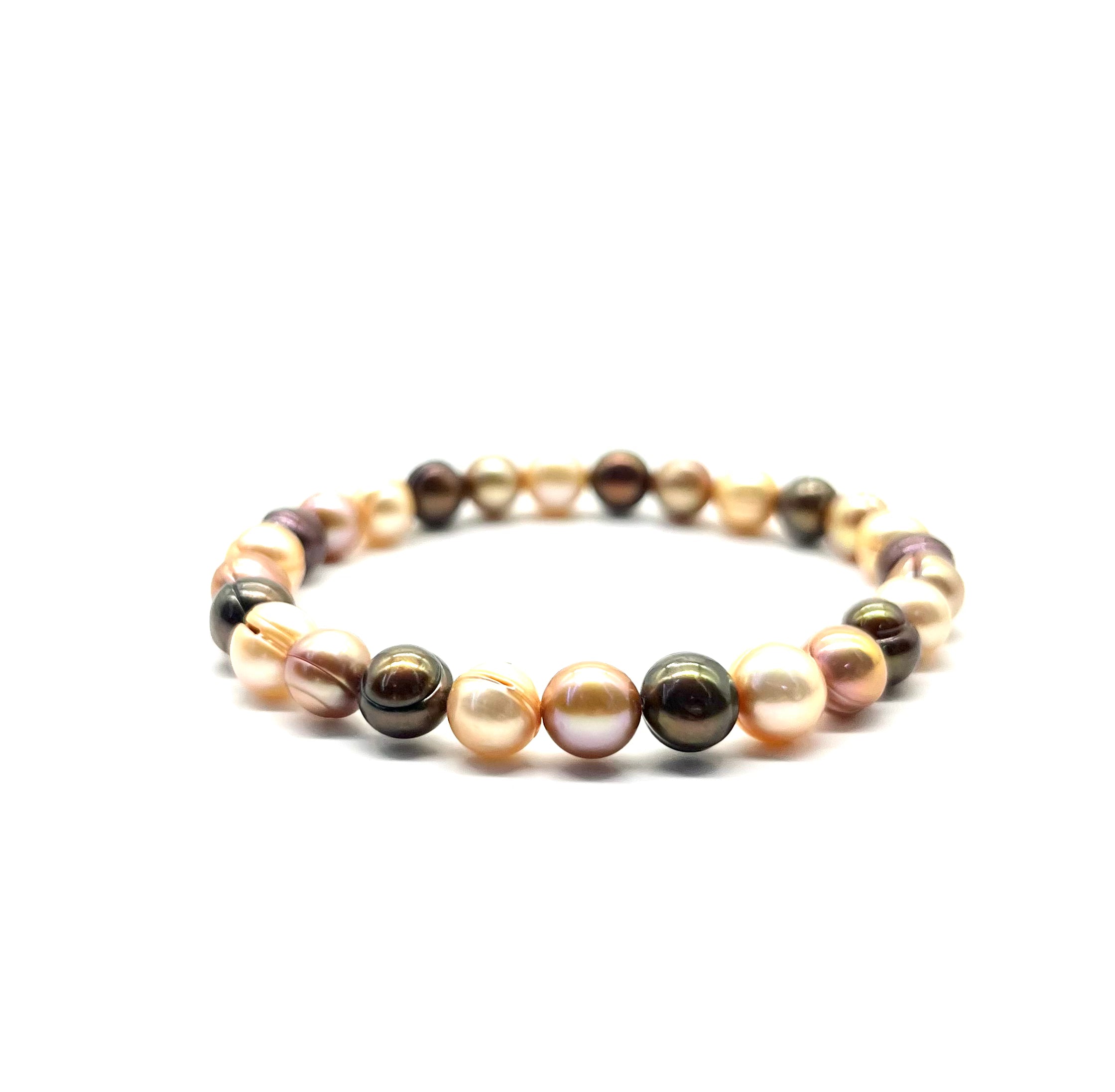 Stretchy Pearl Bracelet for Women - Elegant Adjustable Beaded Jewelry for Party, Wedding & Everyday Wear