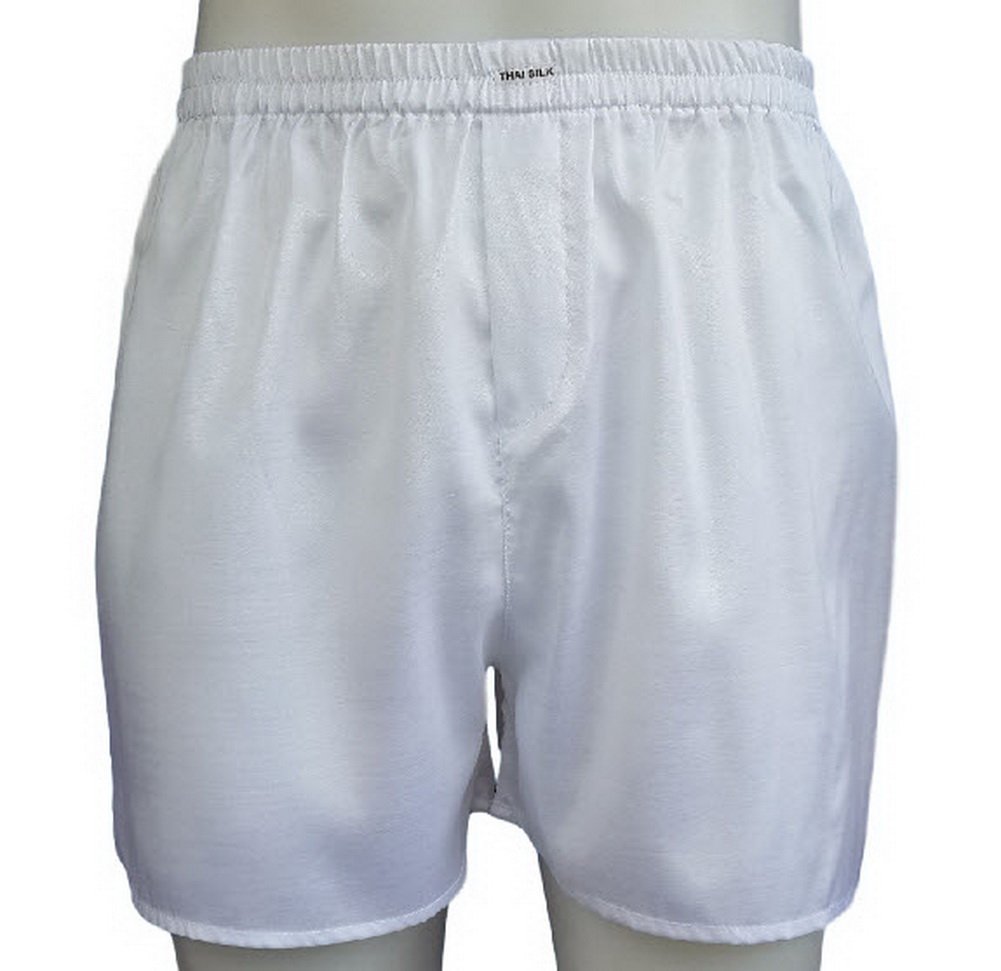Premium Men's Silk Blend Boxer Shorts - Breathable Underwear & Sleepwear - 21 Color Options - Perfect for Lounge, Travel & Everyday Comfort