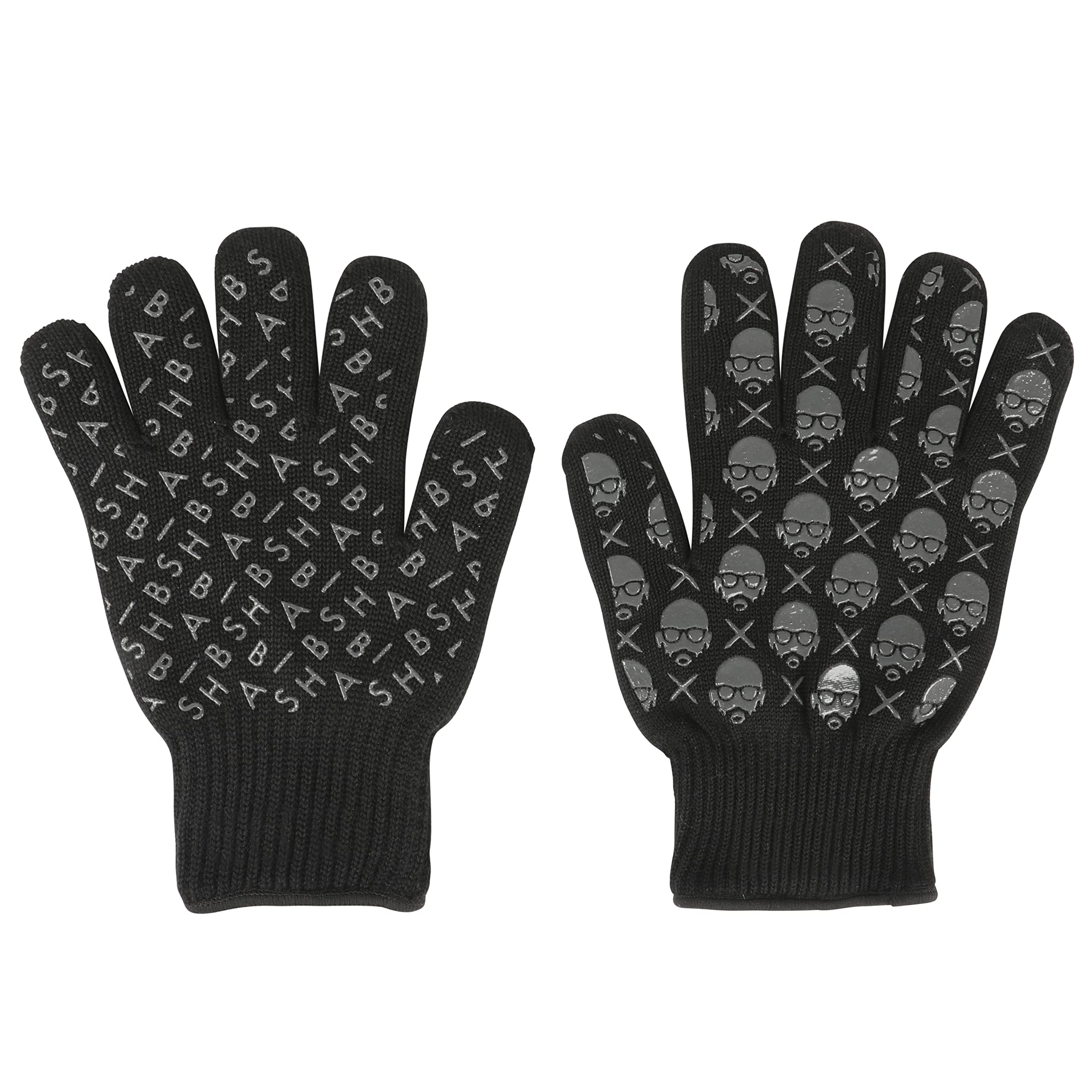 Babish 2-Pack Heat Resistant Oven Mitts - Premium Kitchen Gloves for Baking, Grilling & Cooking - Perfect for BBQ, Roasting & Handling Hot Dishes