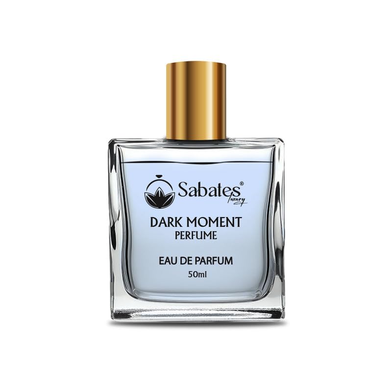 Long Lasting Men's Perfume Spray - DARK MOMENT Masculine Cologne with Aromatic Blend (50ml) | Day & Night Fragrance for Work, Dates & Special Occasions