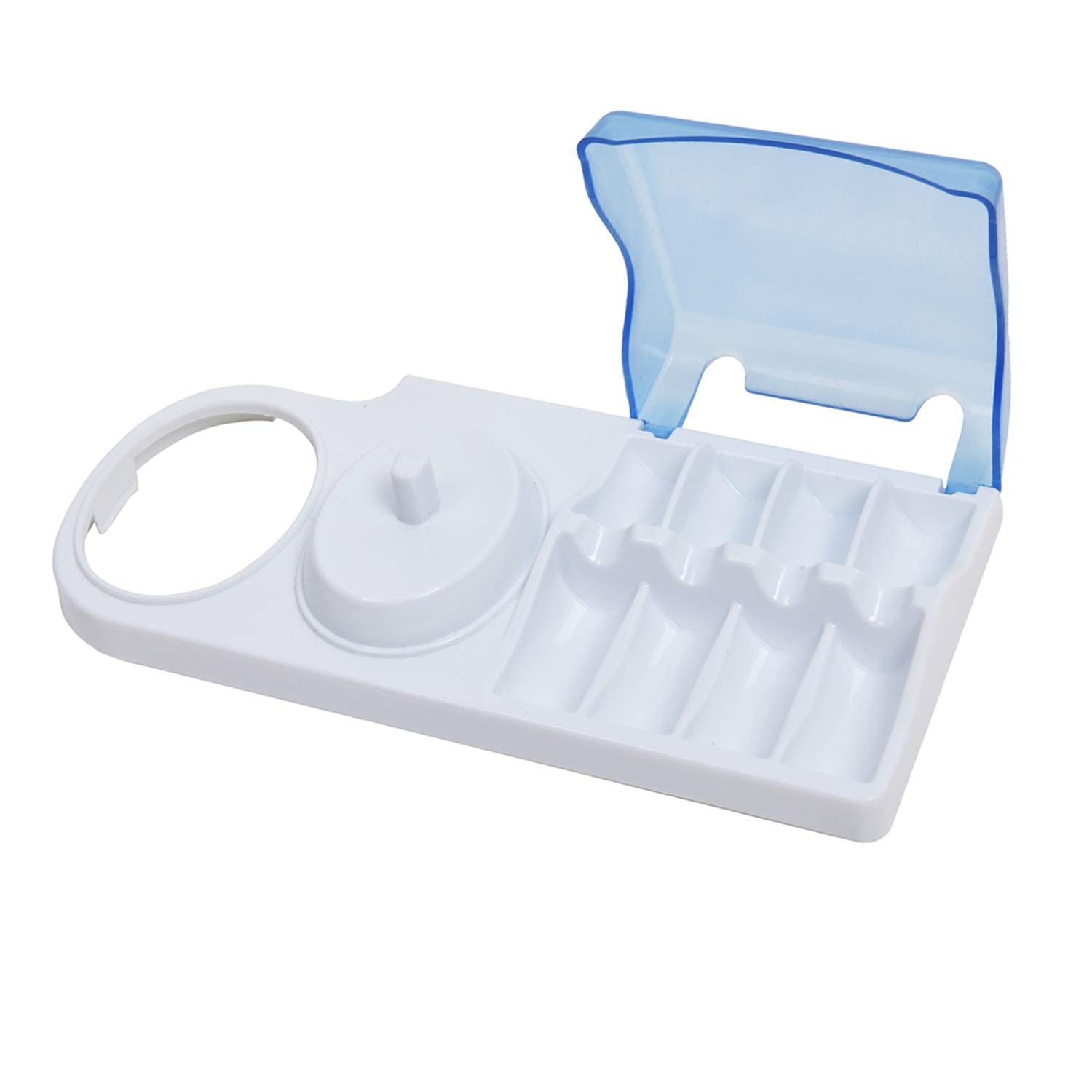 Oral-B Electric Toothbrush Stand & Head Holder - 1 Pack | Wall-Mounted Organizer for Oral-B Smart Series, iO, Pro, Genius | Bathroom Storage Solution for Electric Toothbrushes & Replacement Heads
