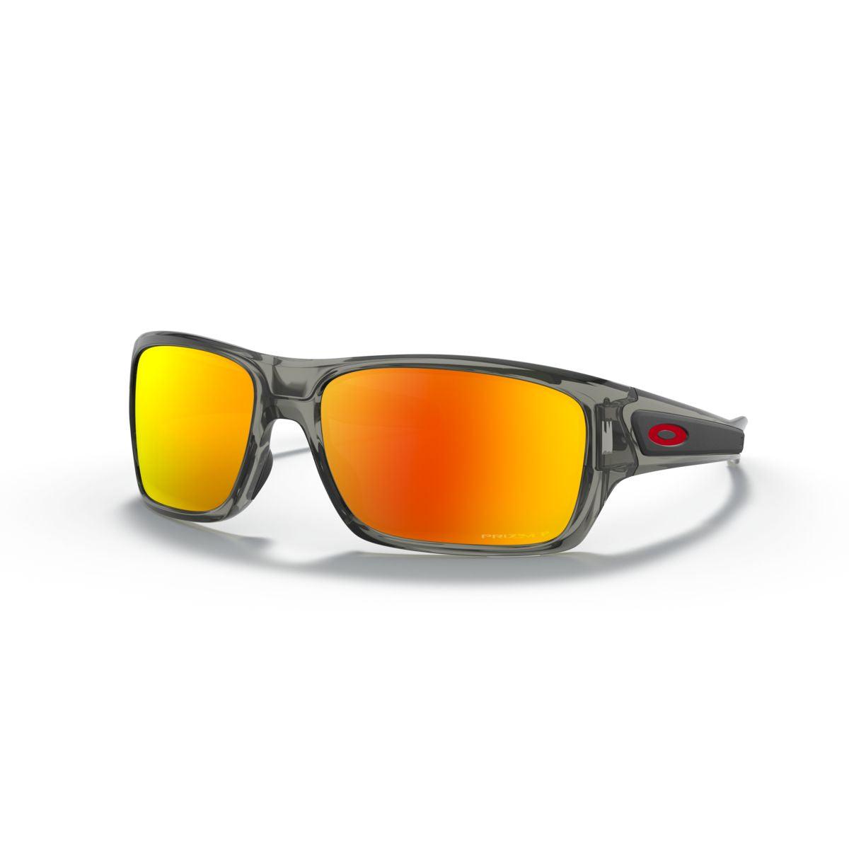 Oakley Turbine Grey Ink/Prizm Ruby Polarized Sunglasses 0OO9263 926357 - UV Protection Sports & Driving Shades for Men & Women