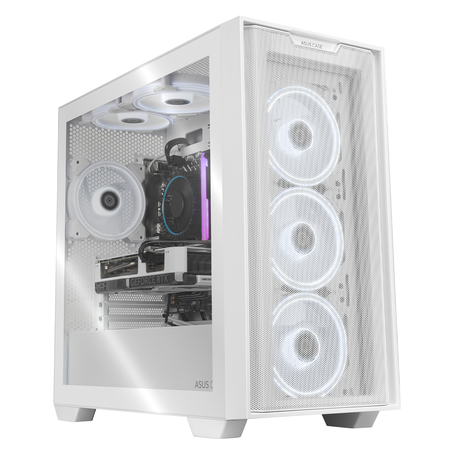 ASUS GeForce RTX 4060 Ti Gaming PC - Intel Core i7-12700F, 32GB RAM, 1TB SSD, WiFi, White | High-Performance Gaming Desktop for 4K Gaming, Streaming & Content Creation