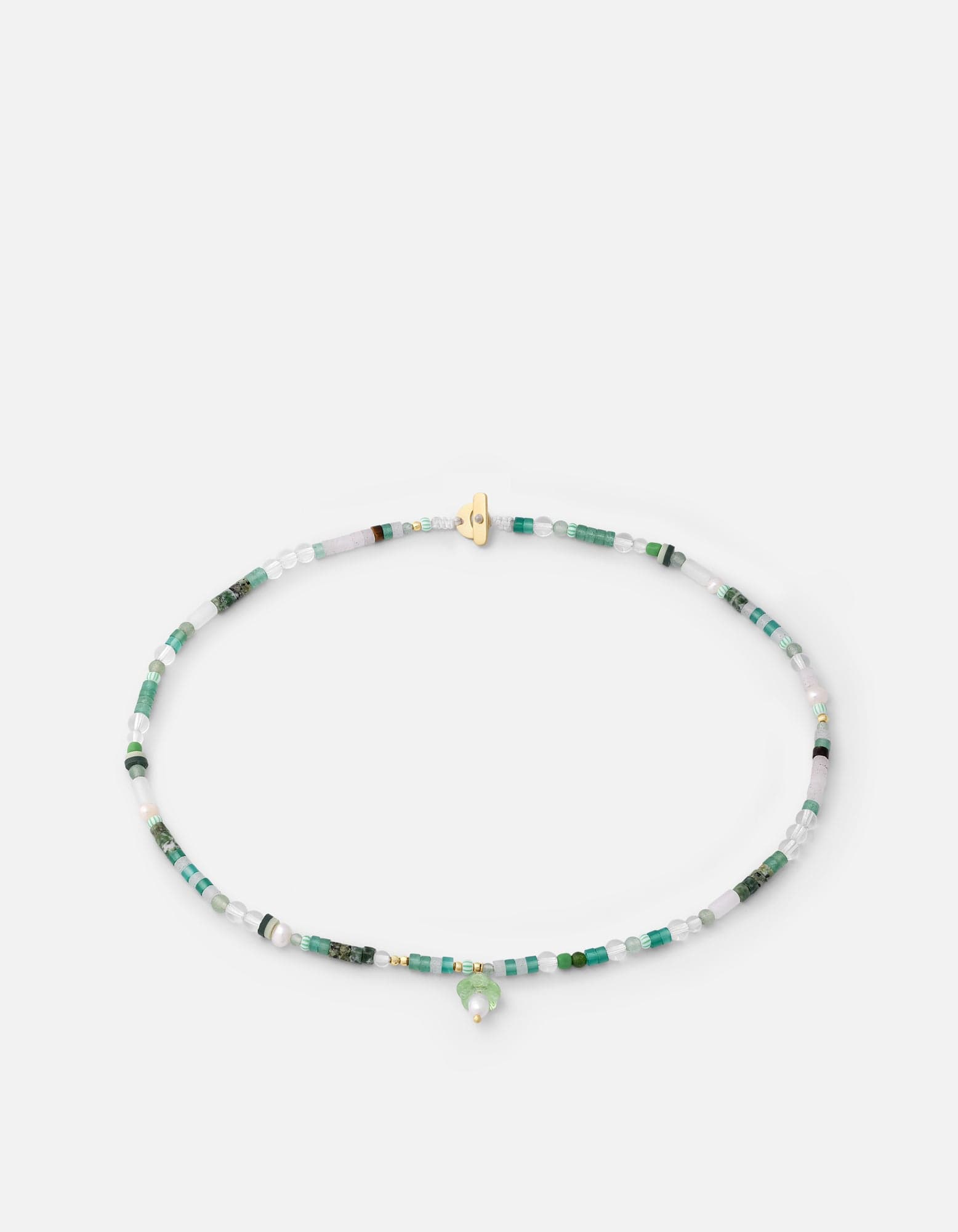 Elegant Gold Vermeil Mushroom Beaded Choker Necklace - Boho Chic Jewelry for Women, Perfect for Festivals, Parties & Everyday Wear